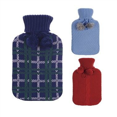 Luksuzni pleteni poklopci za boce s toplom vodom