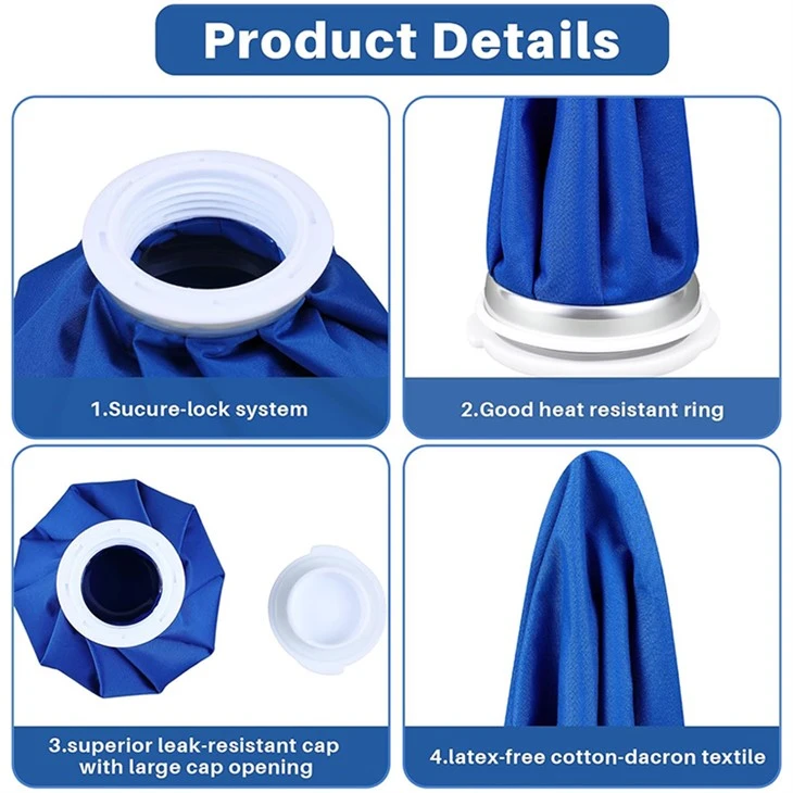6inch 9inch 11inch Fabric Ice Bag