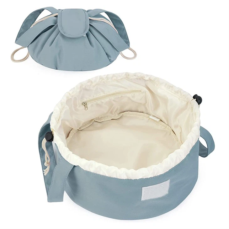 Capacity Lazy Drawstring Cosmetic Bag