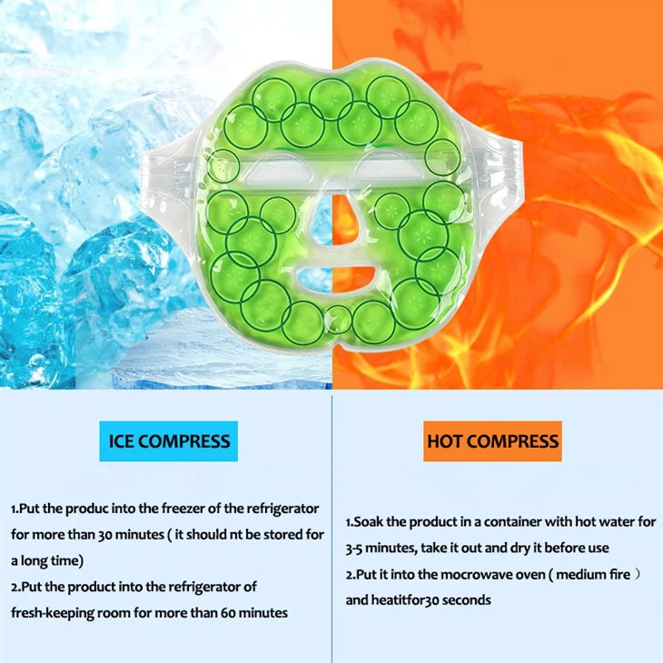 Gel Bead Face Mask Ice Pack