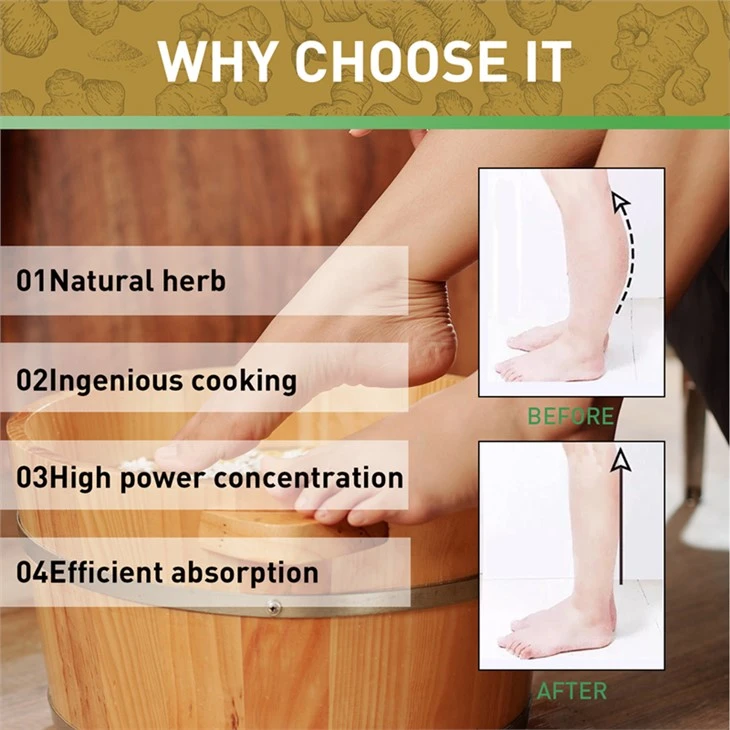 Ginger Oil Detox Foot Bath