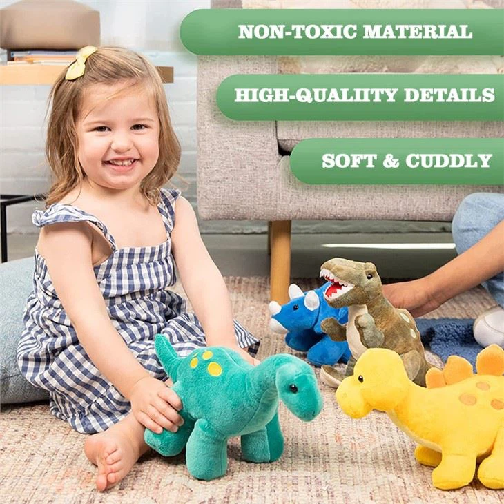 Plush Toy Stuffed Dinosaur Animal Dolls