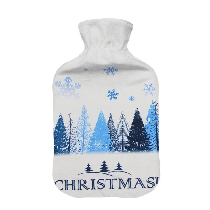 Christmas Fleece Covers For Hot Water Bag