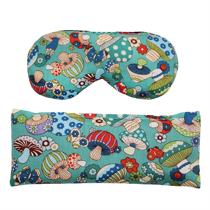microwave clay beads heat pack eye mask