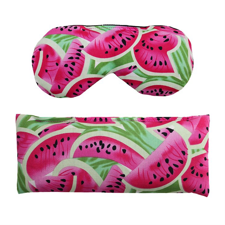 microwave clay beads heat pack eye mask