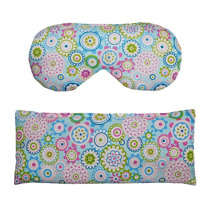 microwave clay beads heat pack eye mask
